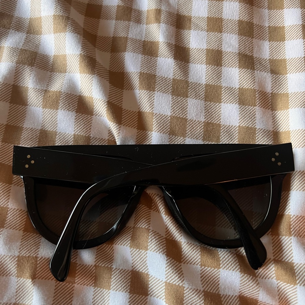 Céline “Shadow” flat-top sunglasses, model CL 41026/S 
 – Made in Italy - Picture 3 of 9